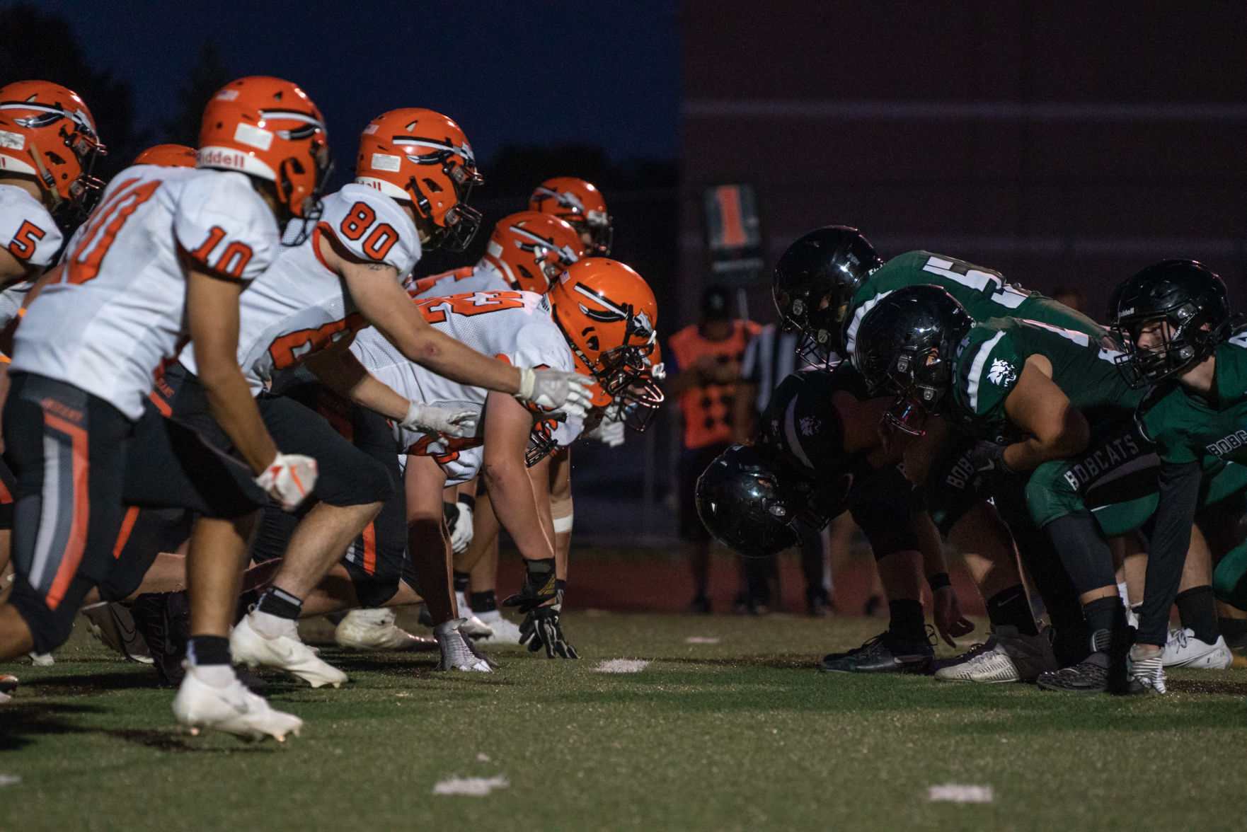 Burley and Buhl Football Game